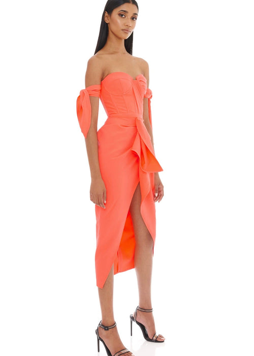Yolanda Dress - Orange | ELIYA THE LABEL Eliya The Label