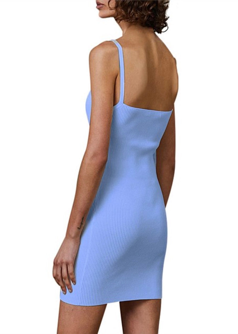 Lola Sky Blue Sleeveless Mini Dress | BEC & BRIDGE Bec and Bridge