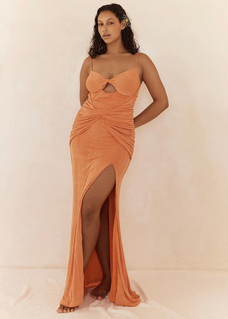 Naomi Gown Aperol | JOHANSEN