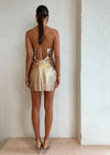 Prya Cowl Neck Mini Dress | SUBOO